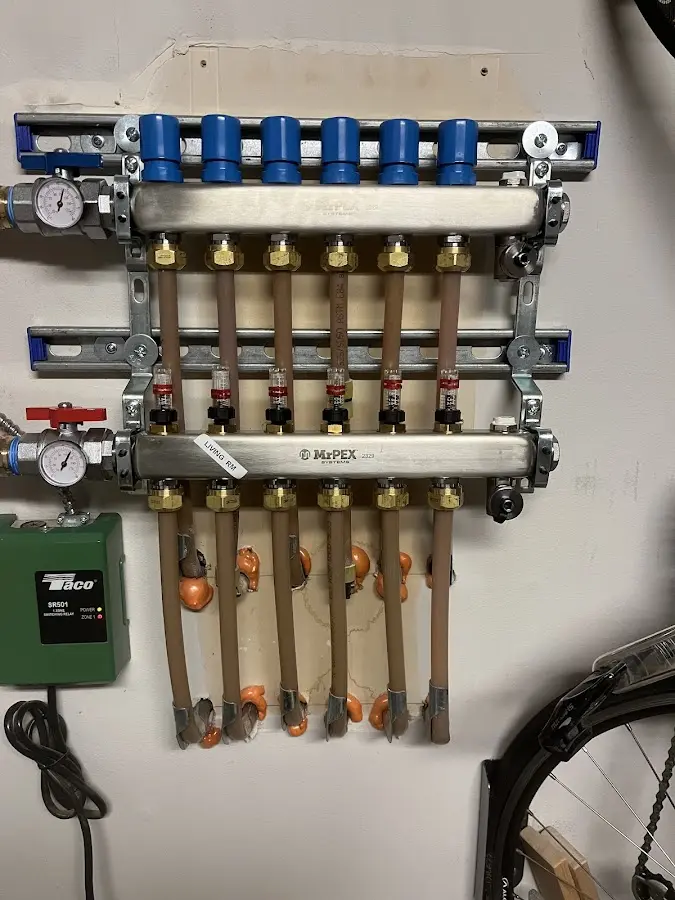 Plumber performing Water Heater Repair at a residential property in Pennsville