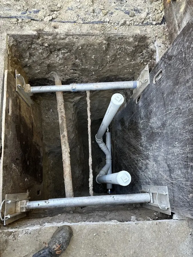 Experienced plumber completing Gas Line Repair work in Pennsville